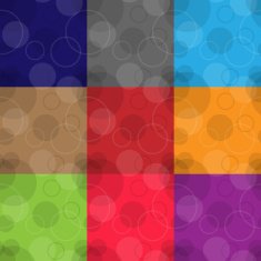 colourful circles background