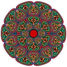 mandala background N12