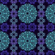decorative pattern in oriental style