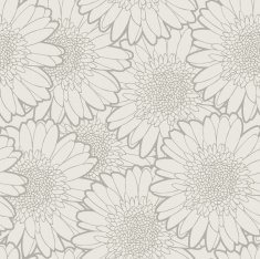 Seamless pattern with flowers chrysanthemums N5