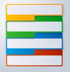 Colorful Web Stickers Tags and Labels N19