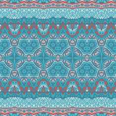 Vector Ethnic Abstract Seamless pattern background ornamental N2