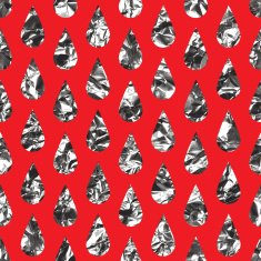 Rain Seamless vector pattern N2