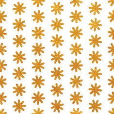 Vector seamless pattern with stylized dandelions N2
