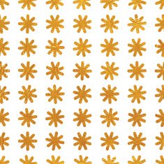 Vector seamless pattern with stylized dandelions N3