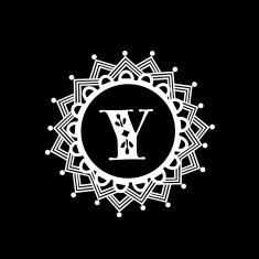 English Alphabet Y for premium monogram N2