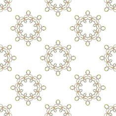 Seamless vector geometric abstract pattern Creative round shapes made of N36