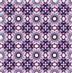 Seamless vector geometric abstract pattern Creative round shapes made of N40