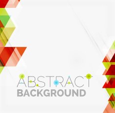 Abstract geometric background Modern overlapping triangles N133