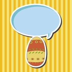 easter painting egg theme elements vector eps N72