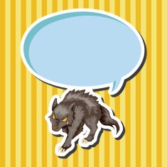 animal cartoon theme elements N77