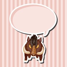 animal cartoon theme elements N78
