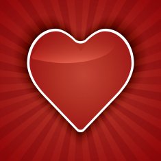 Valentine's Day Card with Hearts N2
