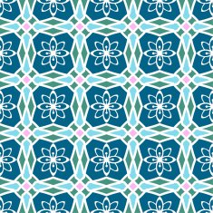 Seamless multicolor pattern