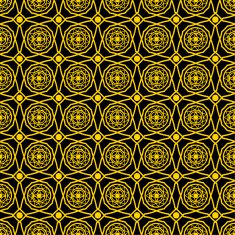 Seamless golden pattern N2