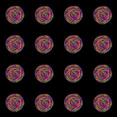 Seamless bright abstract patter