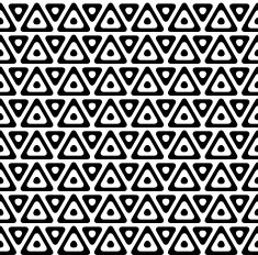 vintage retro seamless pattern black and white N3