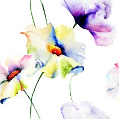 Seamless pattern with flowers N67