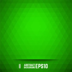 green abstract triangle background N2