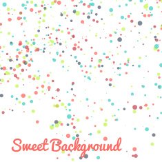 Abstract vector dot background Colorful dotted pattern