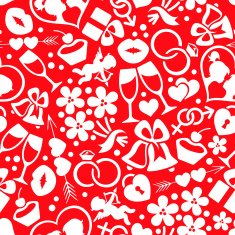 Bright romantic seamless pattern N2