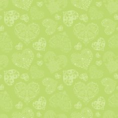 Openwork seamless pattern of hearts N2