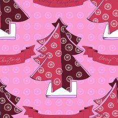 Vector hand drawn Christmas pattern N7