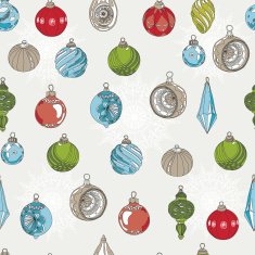Vector Christmas pattern N2