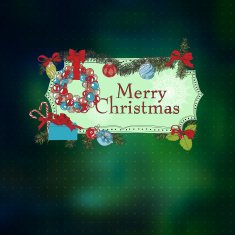 Hand drawn Christmas banners N18