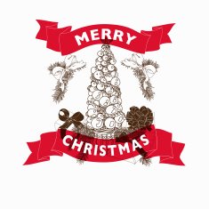 Hand drawn Christmas banners N32