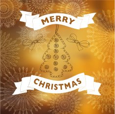 Hand drawn Christmas banners N33