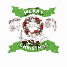 Hand drawn Christmas banners N39