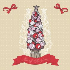 Hand drawn Christmas banners N46