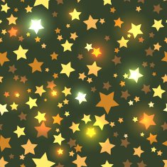 Seamless with shiny golden stars N2