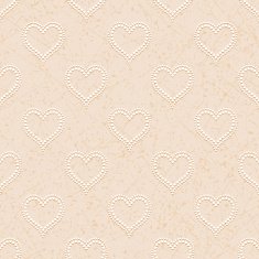 Seamless with polka dotted hearts N6
