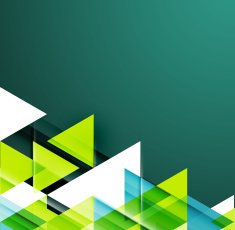 Abstract geometric background Modern overlapping triangles N144
