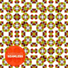 Vector colorful seamless geometric pattern Modern stylish abstract texture N18