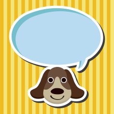 animal dog cartoon theme elements N24