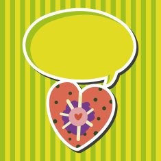 love heart cartoon elements vector eps N27