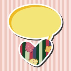 love heart cartoon elements vector eps N35