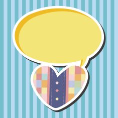 love heart cartoon elements vector eps N37