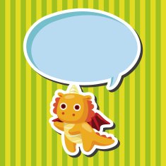 dragon theme elements vector eps N20