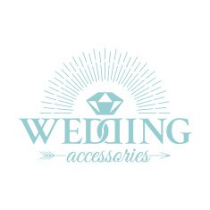 Classic wedding vintage badge N5