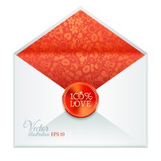 Classic wedding vintage badge N8