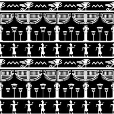 Egyptian seamless pattern N8