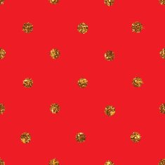 Oriental Chinese New Year Vector Design Polka dot