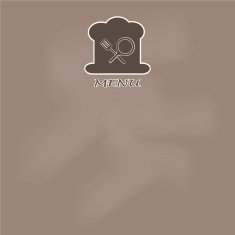 Menu page design illustration background N2