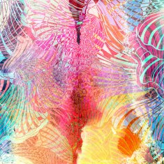 abstract watercolor background wave N7