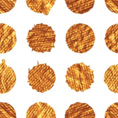 White and gold pattern Abstract geometric modern background N11
