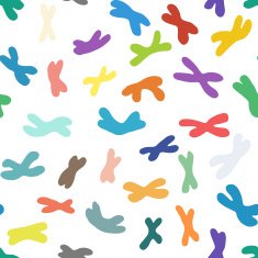 pattern with a human chromosome N2